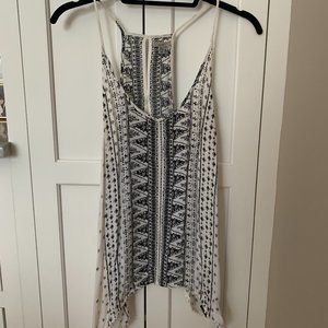 Black & White Asymmetrical Tank